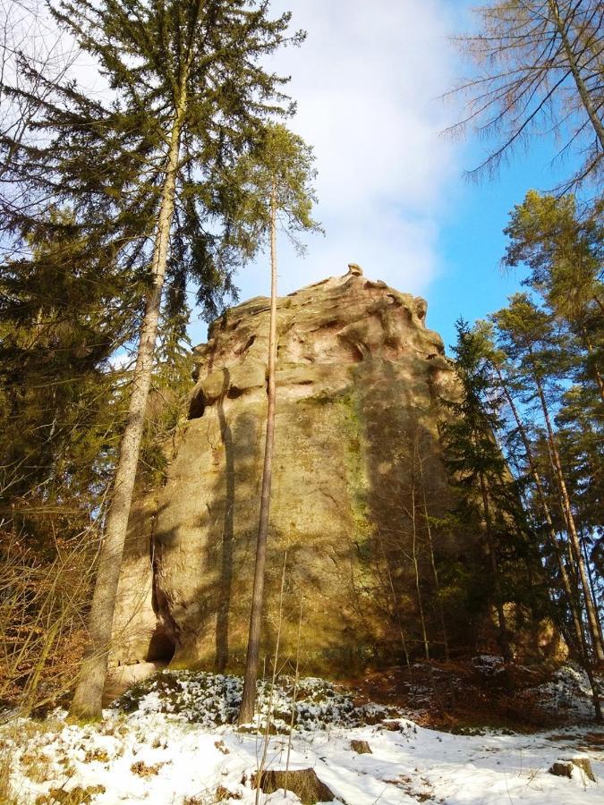 Pod Klonem Z Balia I Sauna Lubawka Esterno foto